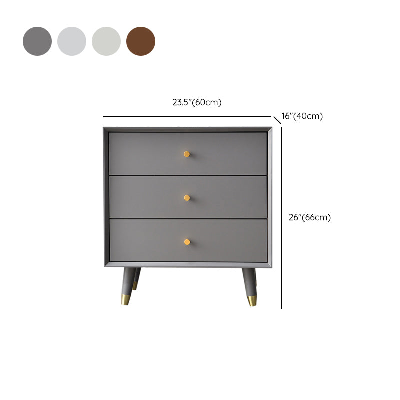 Wooden Storage Chest Dresser Contemporary Glam Chest with Drawers