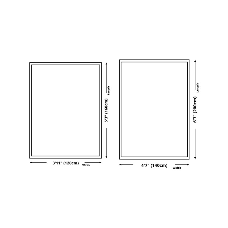 Modern Striped Carpet Polyester Grey Carpet Tear Resistant Carpet for Living Room