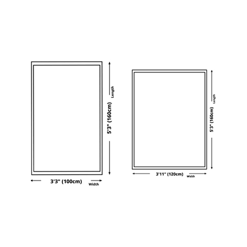 Beige Casual Rug Polyester Striped Rug Stain Resistant Rug for Living Room