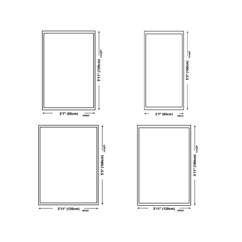 Apricot Abstract Line Rug Polyester Modern Rug Washable Rug for Drawing Room