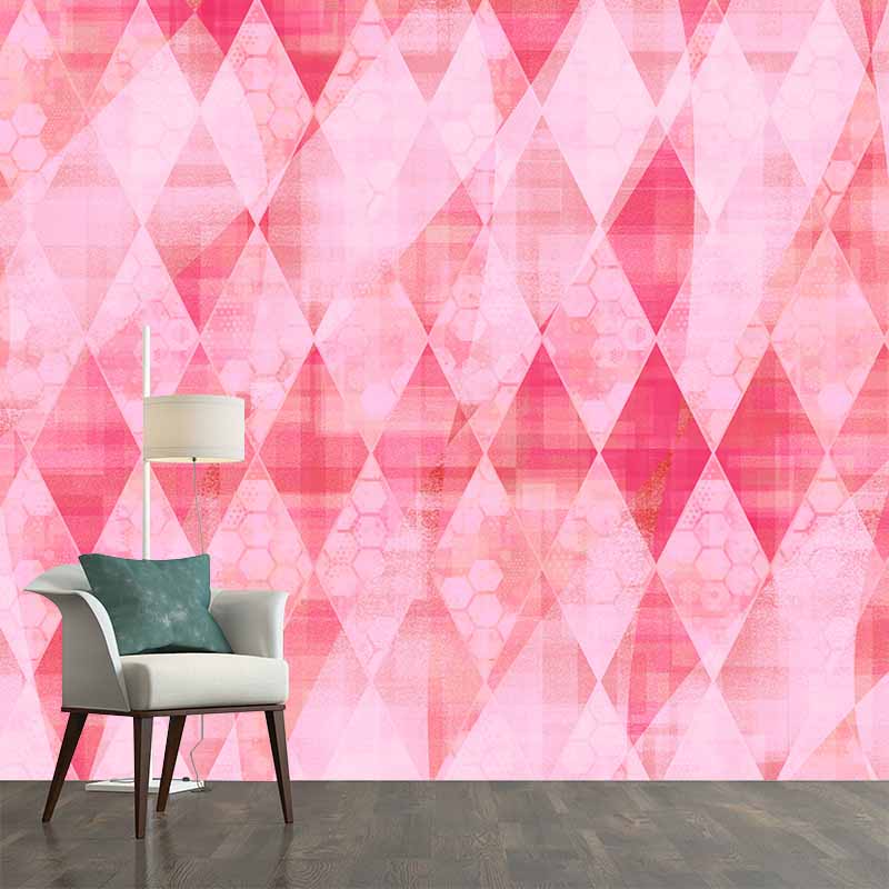 Modern Illustration Mural Wallpaper Geometry Decoration Indoor Wall Mural