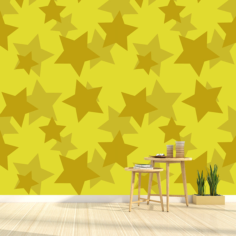 Decorative Wall Mural Wallpaper Geometry Sitting Room Wall Mural