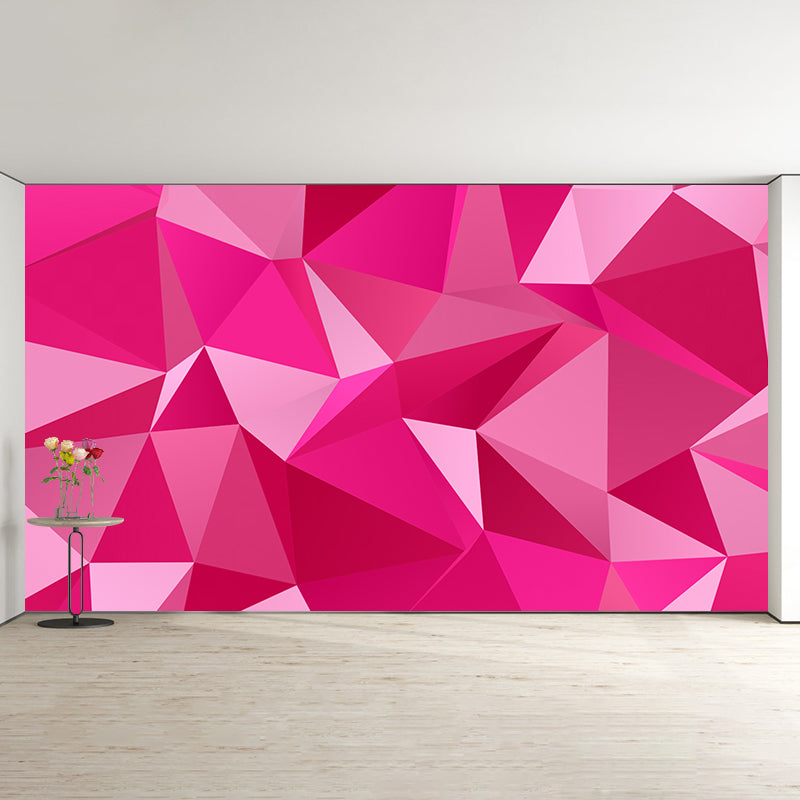 Eco-friendly Illustration Wall Mural Wallpaper Geometry Decoration Sitting Room Wall Mural