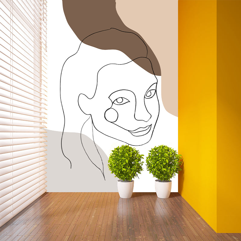 Environment Friendly Mural Wallpaper Portraiture Bedroom Wall Mural