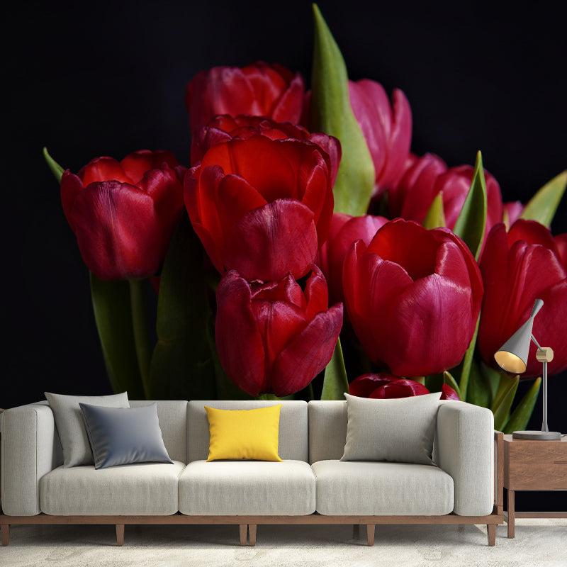 Plant Mural Wallpaper Environment Friendly Living Room Wall Mural