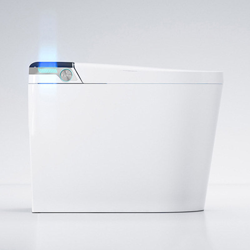 Modern All-In-One Toilet Bowl Siphon Jet Skirted Toilet with Seat for Bathroom