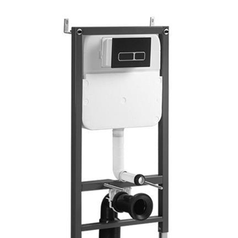 Wall Mount Flush Toilet One-Piece Toilet Contemporary Porcelain Toilet