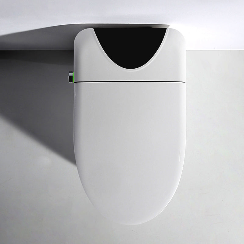 Modern Concealed Tank Toilet Skirted ABS Floor Mounted Flush Toilet with Seat