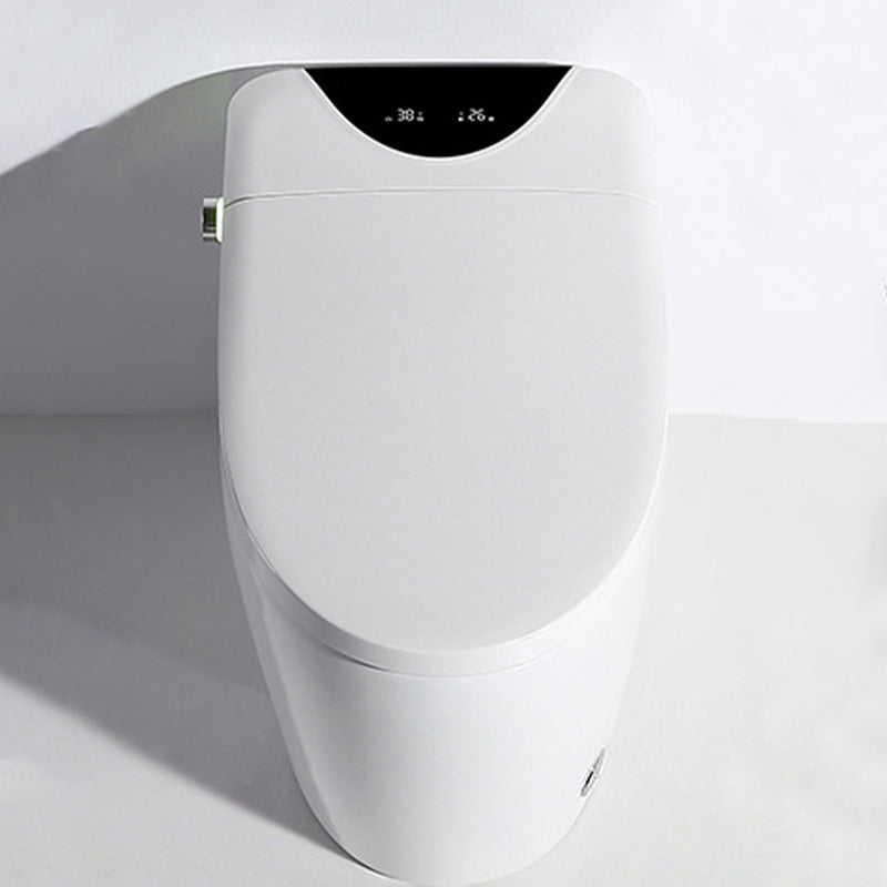 Modern Concealed Tank Toilet Skirted ABS Floor Mounted Flush Toilet with Seat