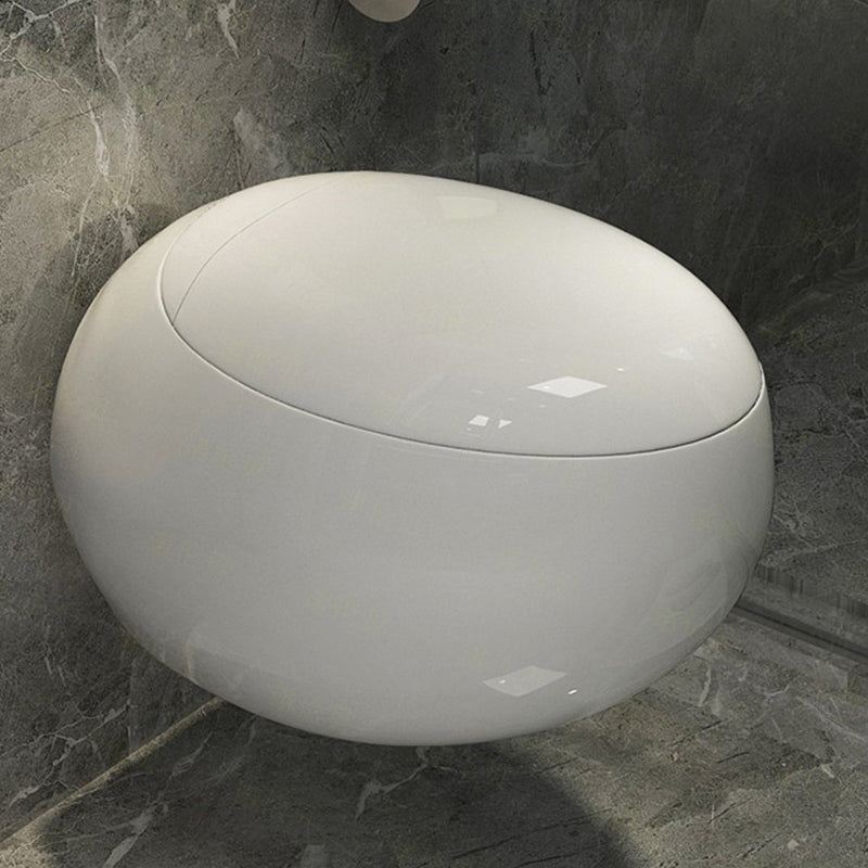 Wall Mount Porcelain Flush Toilet One-Piece Toilet Modern Toilet Bowl