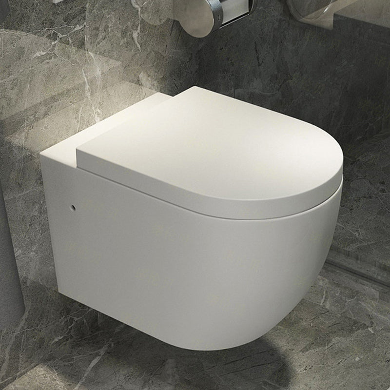 Wall Mount Porcelain Flush Toilet One-Piece Toilet Modern Toilet Bowl