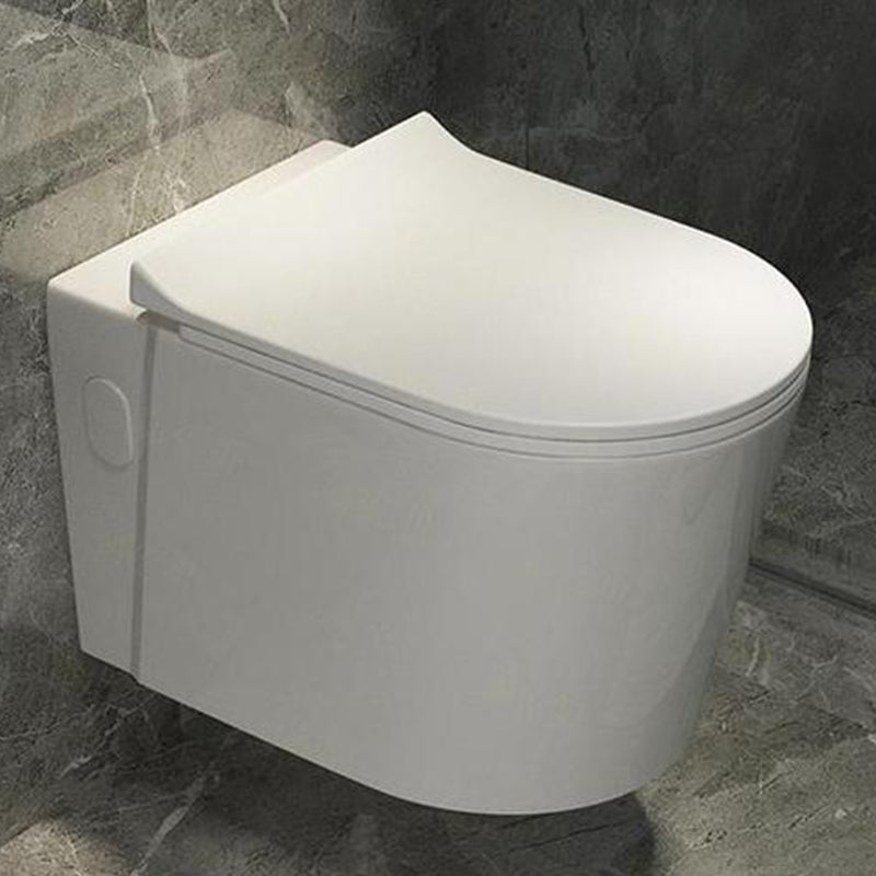 Wall Mount Porcelain Flush Toilet One-Piece Toilet Modern Toilet Bowl