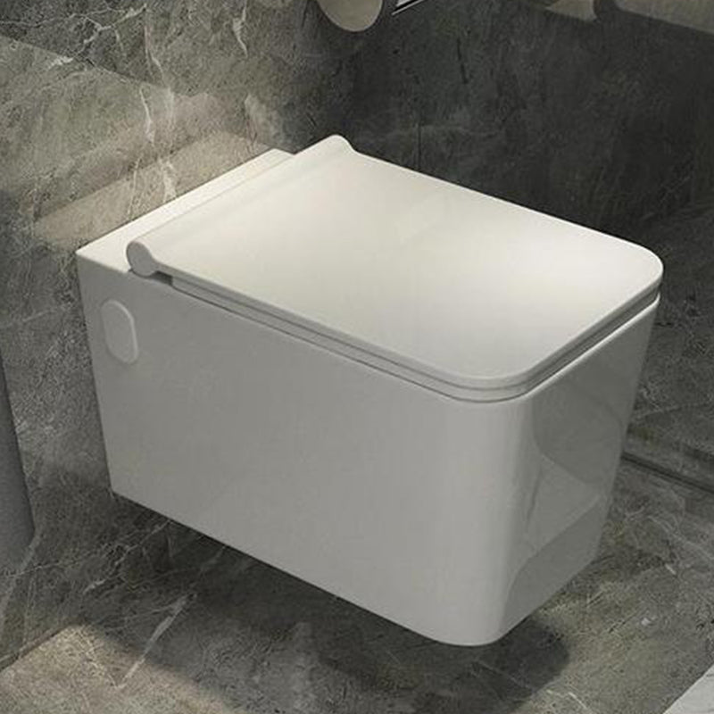Wall Mount Porcelain Flush Toilet One-Piece Toilet Modern Toilet Bowl