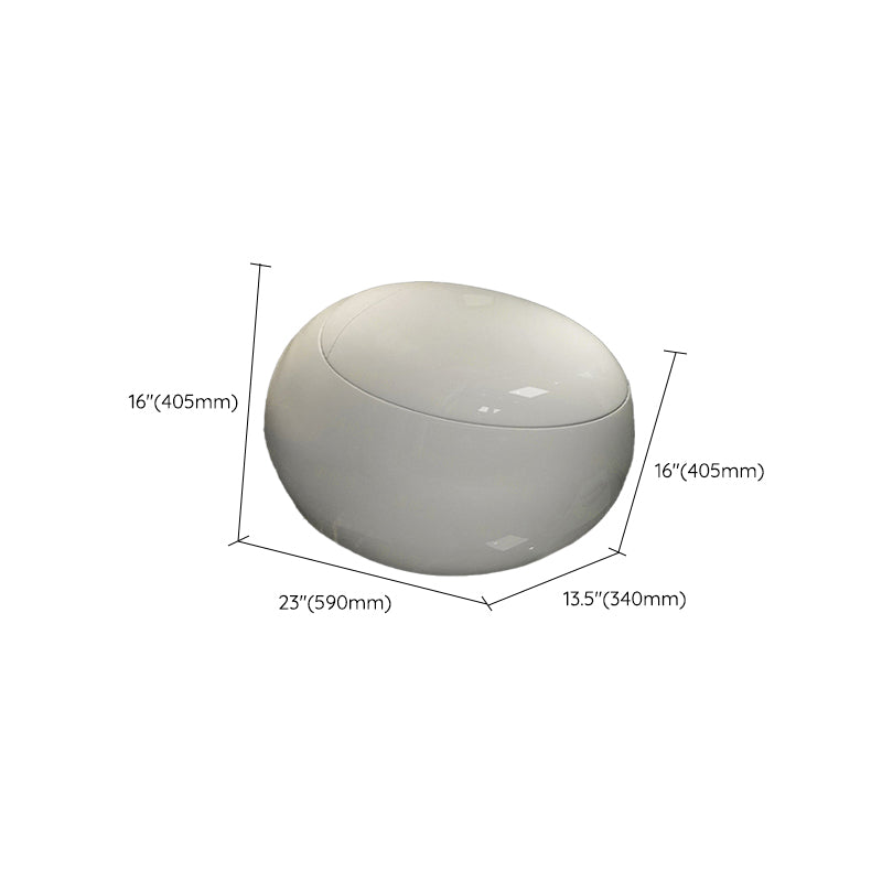 Wall Mount Porcelain Flush Toilet One-Piece Toilet Modern Toilet Bowl