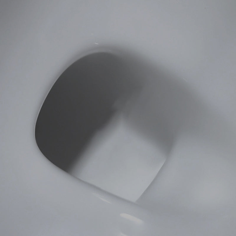 Traditional Siphon Jet Concealed Tank Flush Toilet Floor Mount Toilet Bowl with Seat