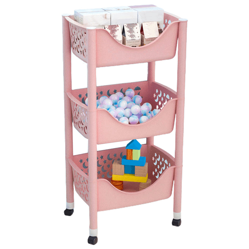 Modern Antique Finish Shelf Bookcase Plastic Standard Bookshelf with Shelves