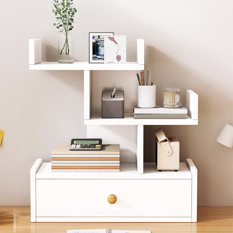 Urban Open Shelf Bookcase Engineered Wood Book Shelf with Shelves for Study Room