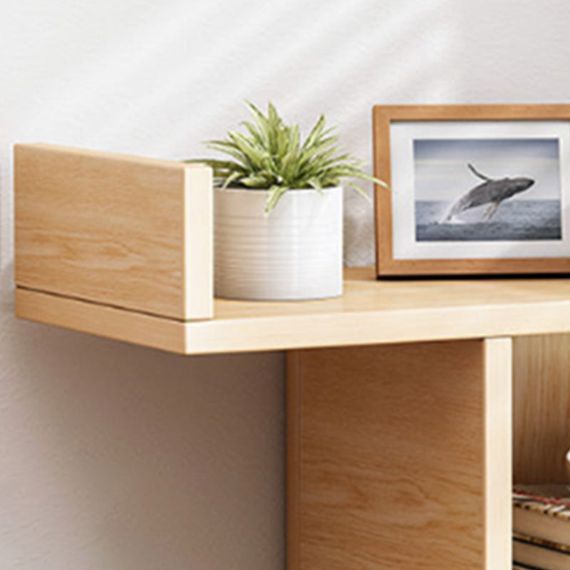 Urban Open Shelf Bookcase Engineered Wood Book Shelf with Shelves for Study Room