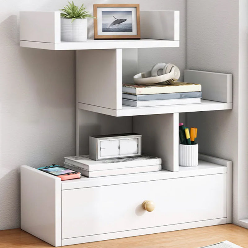 Urban Open Shelf Bookcase Engineered Wood Book Shelf with Shelves for Study Room