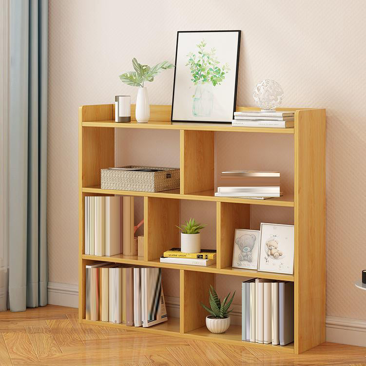 Scandinavian Engineered Wood Bookshelf Standard Open Back Bookcase