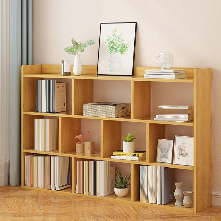 Scandinavian Engineered Wood Bookshelf Standard Open Back Bookcase