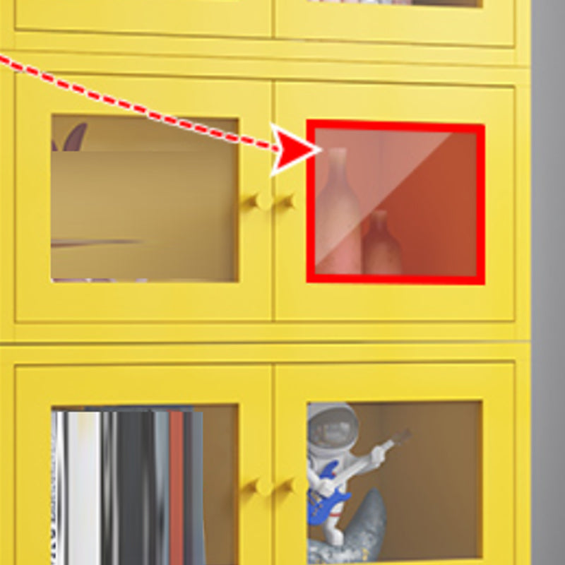 Metal Cabinets Included Bookshelf Standard Scandinavian Bookcase