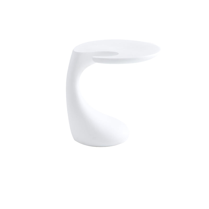 Modern Naturally Shaped End Table Plastic Table for Living Room