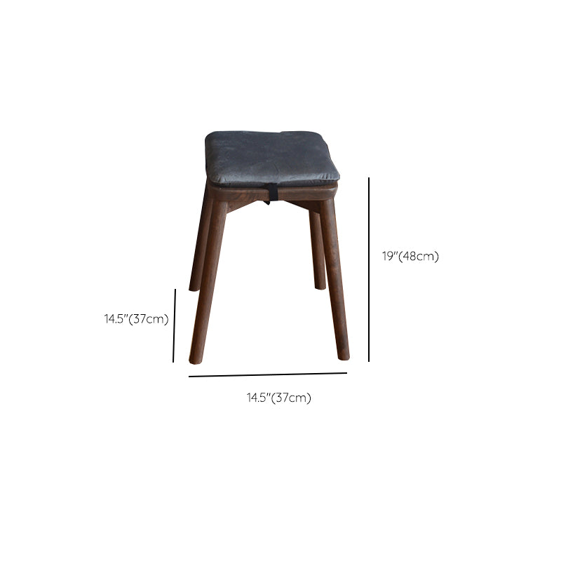 Solid Wood Dresser Table Storage Box Vanity Set with Makeup Table and Stool