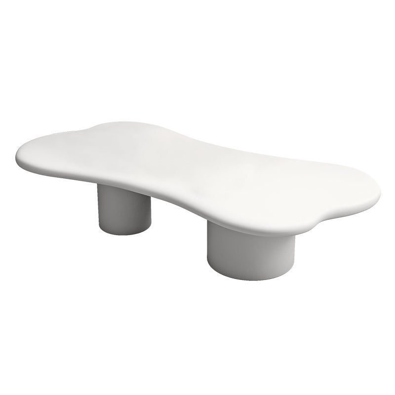 Wooden Geometric Contemporary Coffee Table Single Coffee Table
