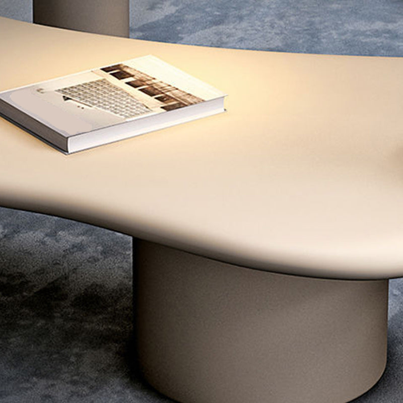Wooden Geometric Contemporary Coffee Table Single Coffee Table