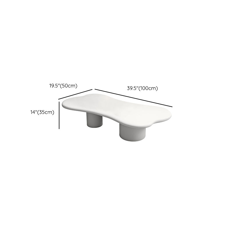 Wooden Geometric Contemporary Coffee Table Single Coffee Table
