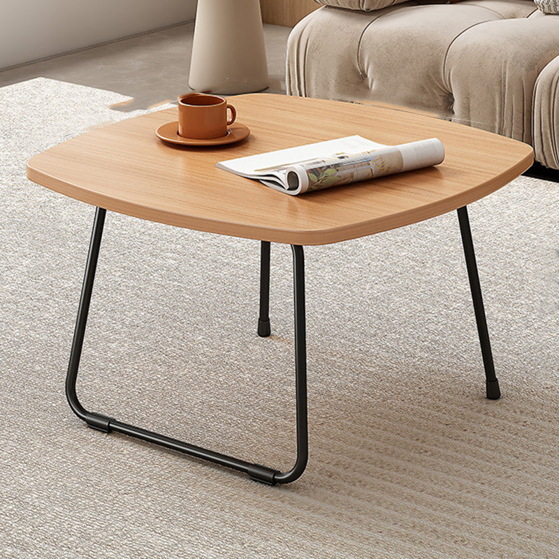 Contemporary Frame 1 Coffee Table Frame Wood Single Cocktail Table