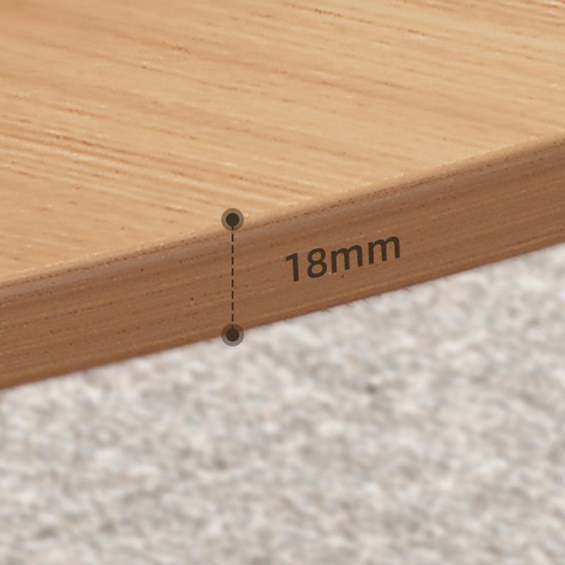 Contemporary Frame 1 Coffee Table Frame Wood Single Cocktail Table