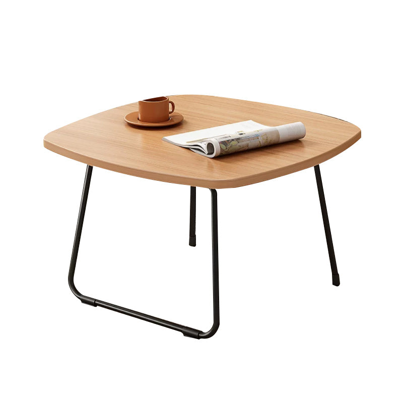 Contemporary Frame 1 Coffee Table Frame Wood Single Cocktail Table