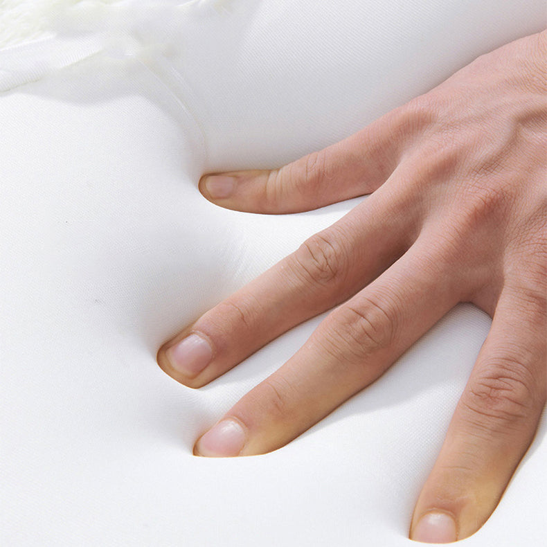 Contemporary Faux Leather Sectional Sofa with Tight Back in Solid Wood