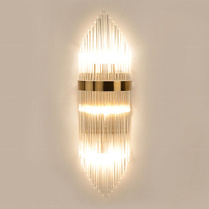 Wall Mount Lighting Modern Crystal Wall Mounted Lamps for Living Room