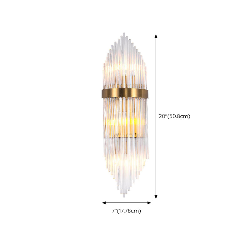 Wall Mount Lighting Modern Crystal Wall Mounted Lamps for Living Room