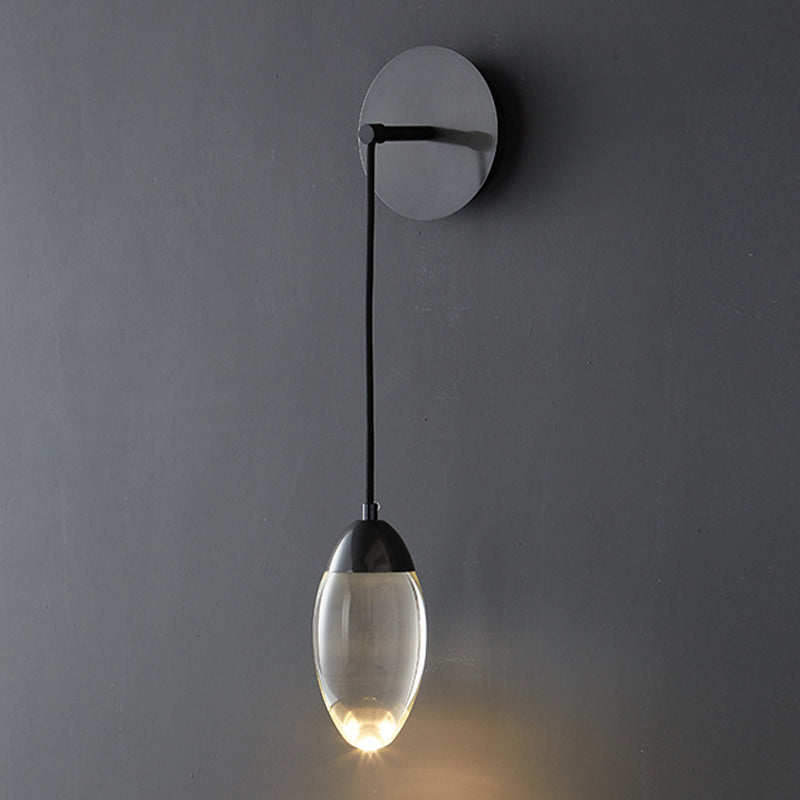 Post-Modern Wall Sconce Crystal LED Sconce Lighting for Bedroom