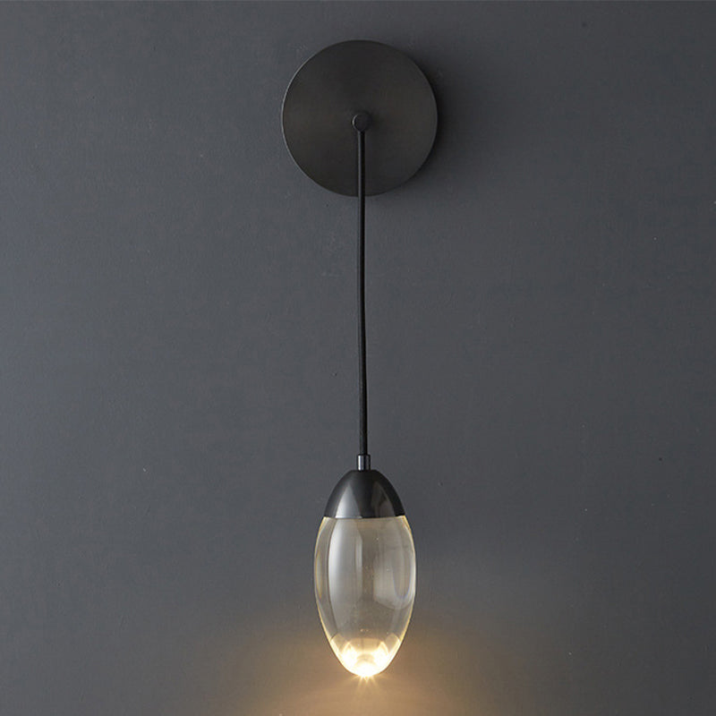 Post-Modern Wall Sconce Crystal LED Sconce Lighting for Bedroom