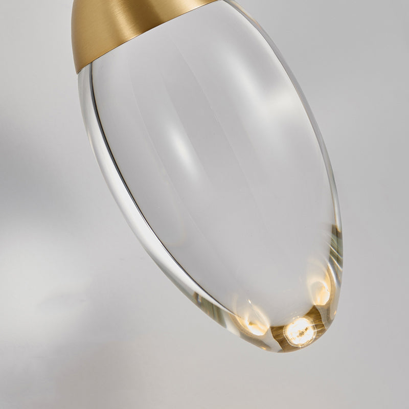 Post-Modern Wall Sconce Crystal LED Sconce Lighting for Bedroom