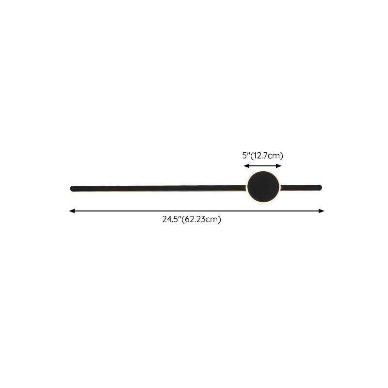Modern Wall Light Fixture Metal 2 Light Wall Mounted Lighting for Living Room