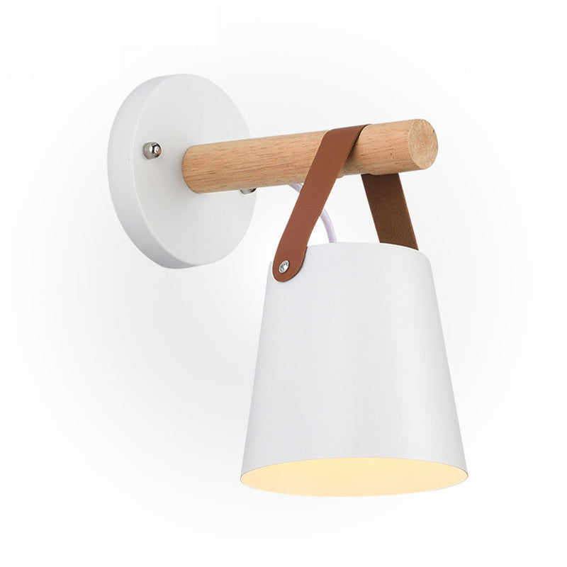 Modern Style Metallic Wall Light Minimalist Wall Light Sconce for Bedroom
