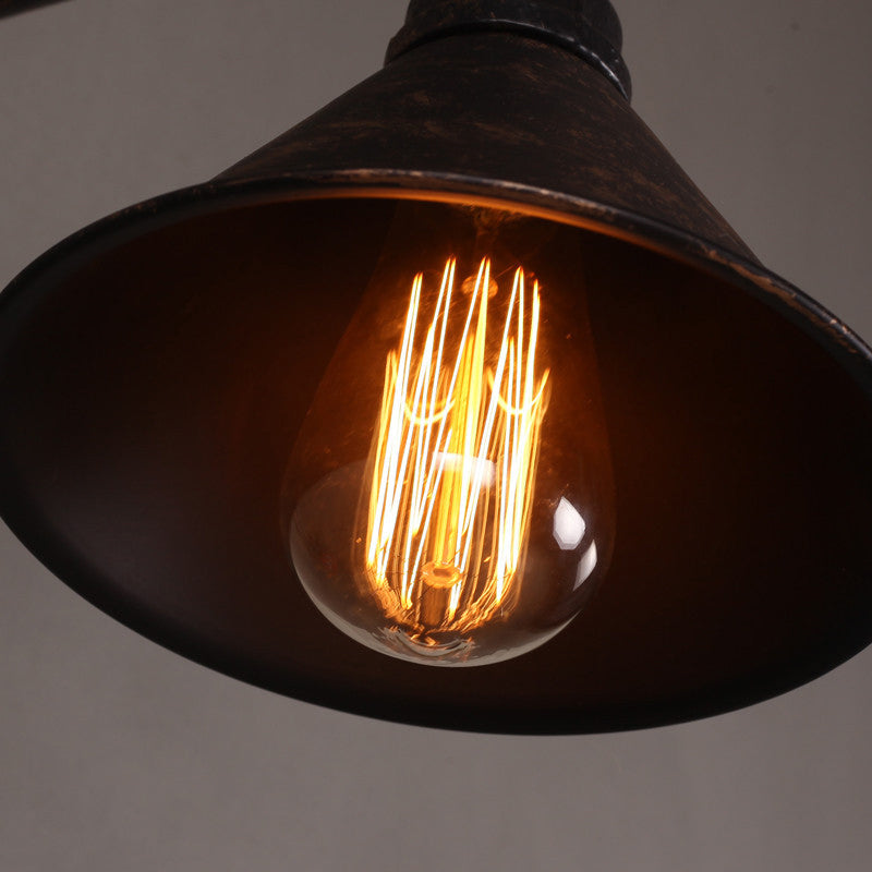 Industrial Wall Light Metallic Wall Light Sconce for Living Room