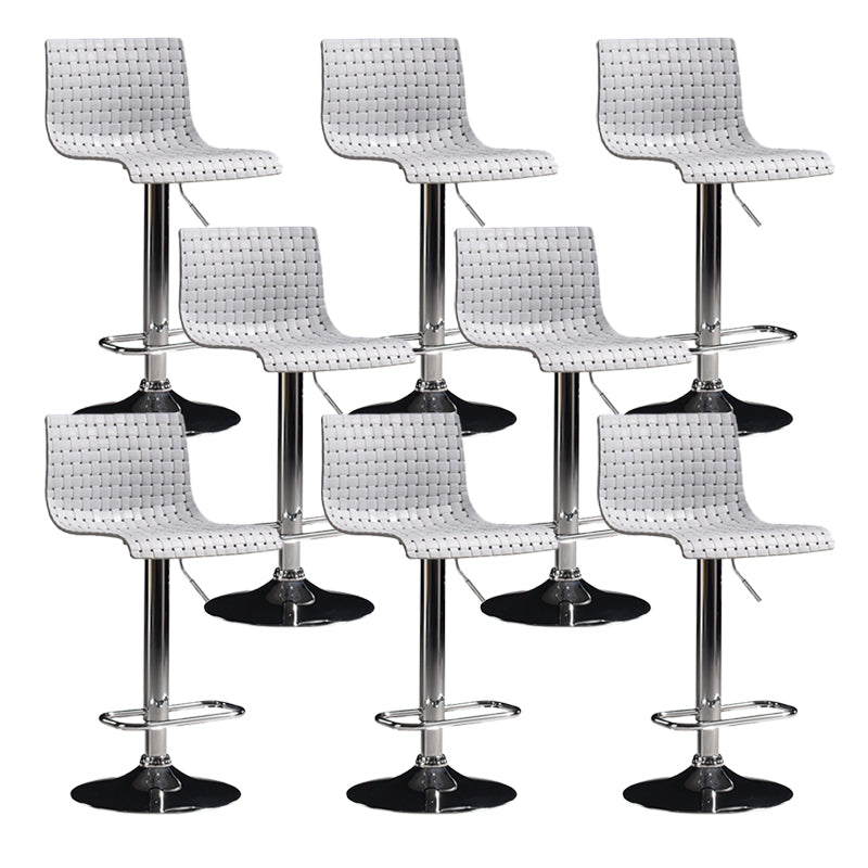 Plastic Bar Stool Adjustable Height Counter Stool for Bristol