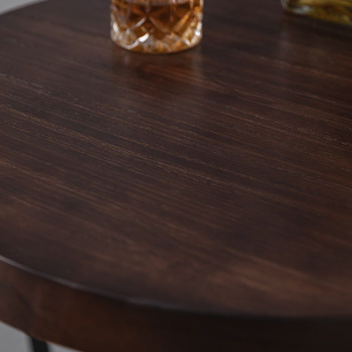 Modern Armless Backrest Counter Stool Iron Bar Stool with Pedal for Milk Tea Shop