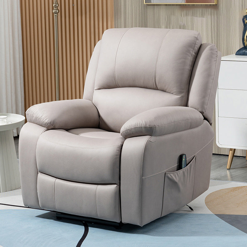 Solid Color Standard Recliner Modern Minimalist Home Single Recliner
