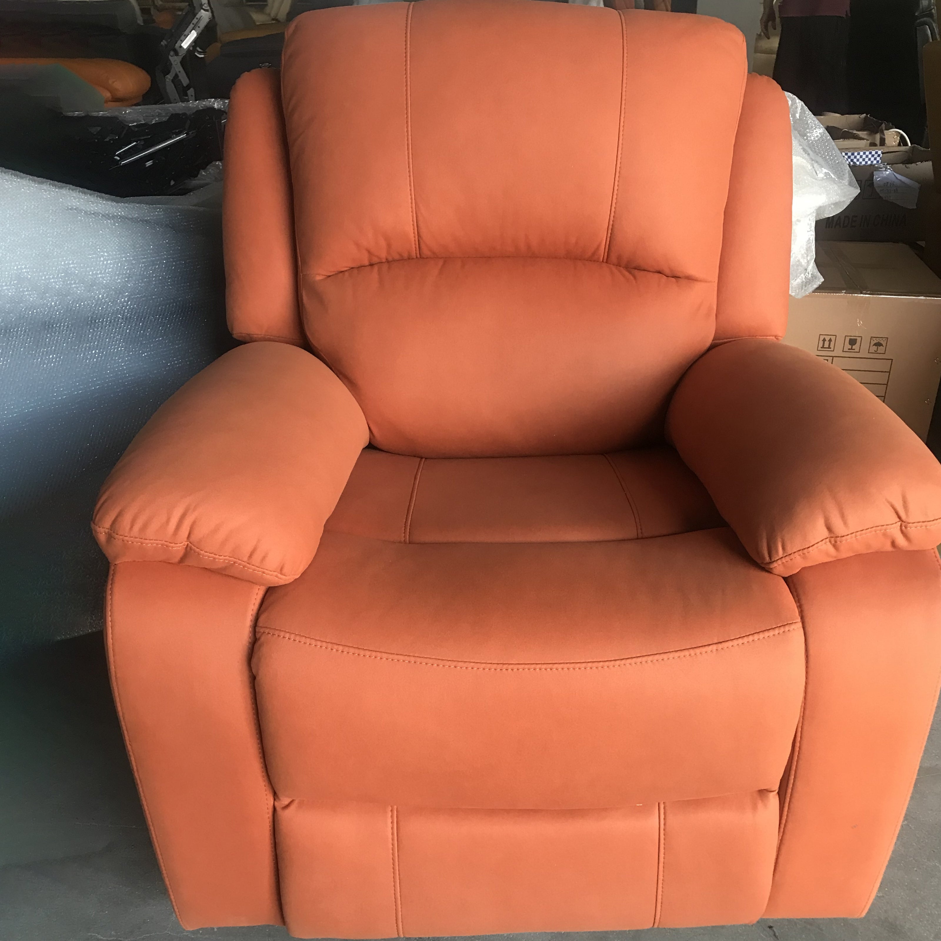 Solid Color Standard Recliner Modern Minimalist Home Single Recliner