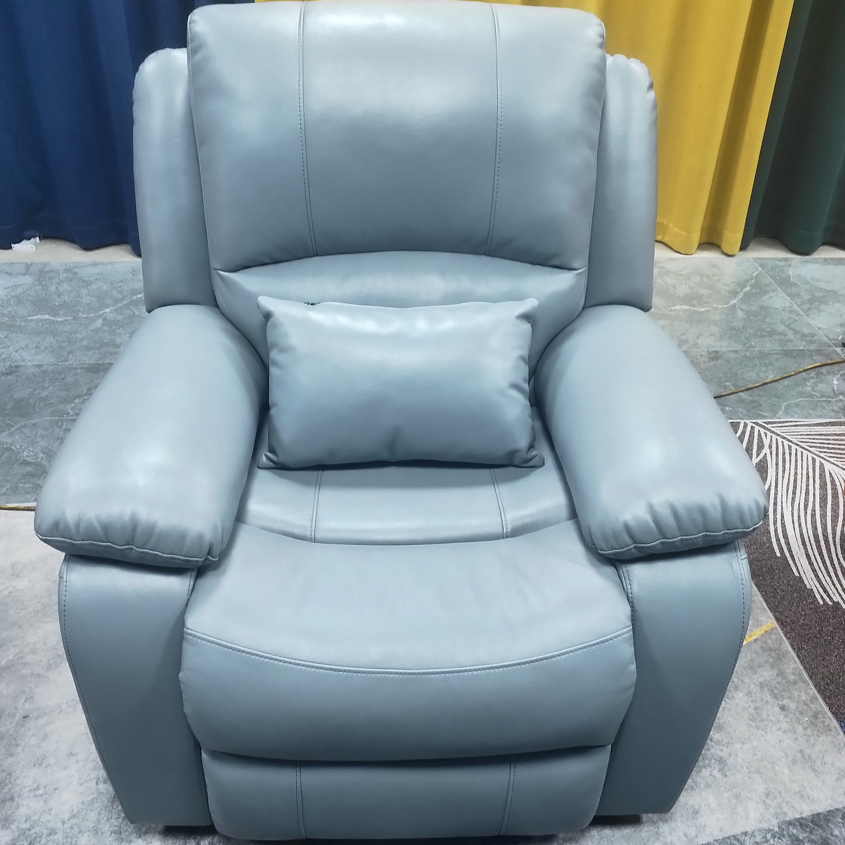 Solid Color Standard Recliner Modern Minimalist Home Single Recliner