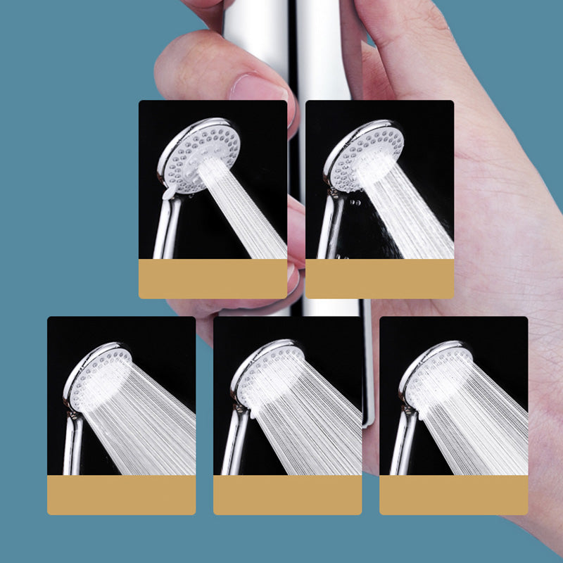 Modern Shower System Handle Lever Wall Mounted Spot Resist Copper Shower System