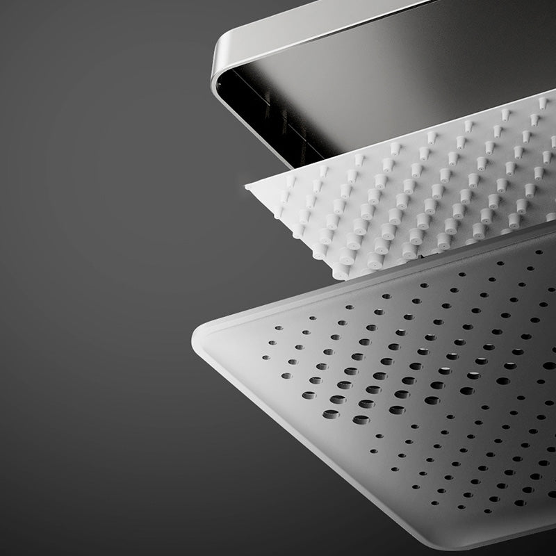 Modern Shower Set Slide Bar Handheld Shower Head Wall Mounted Shower System